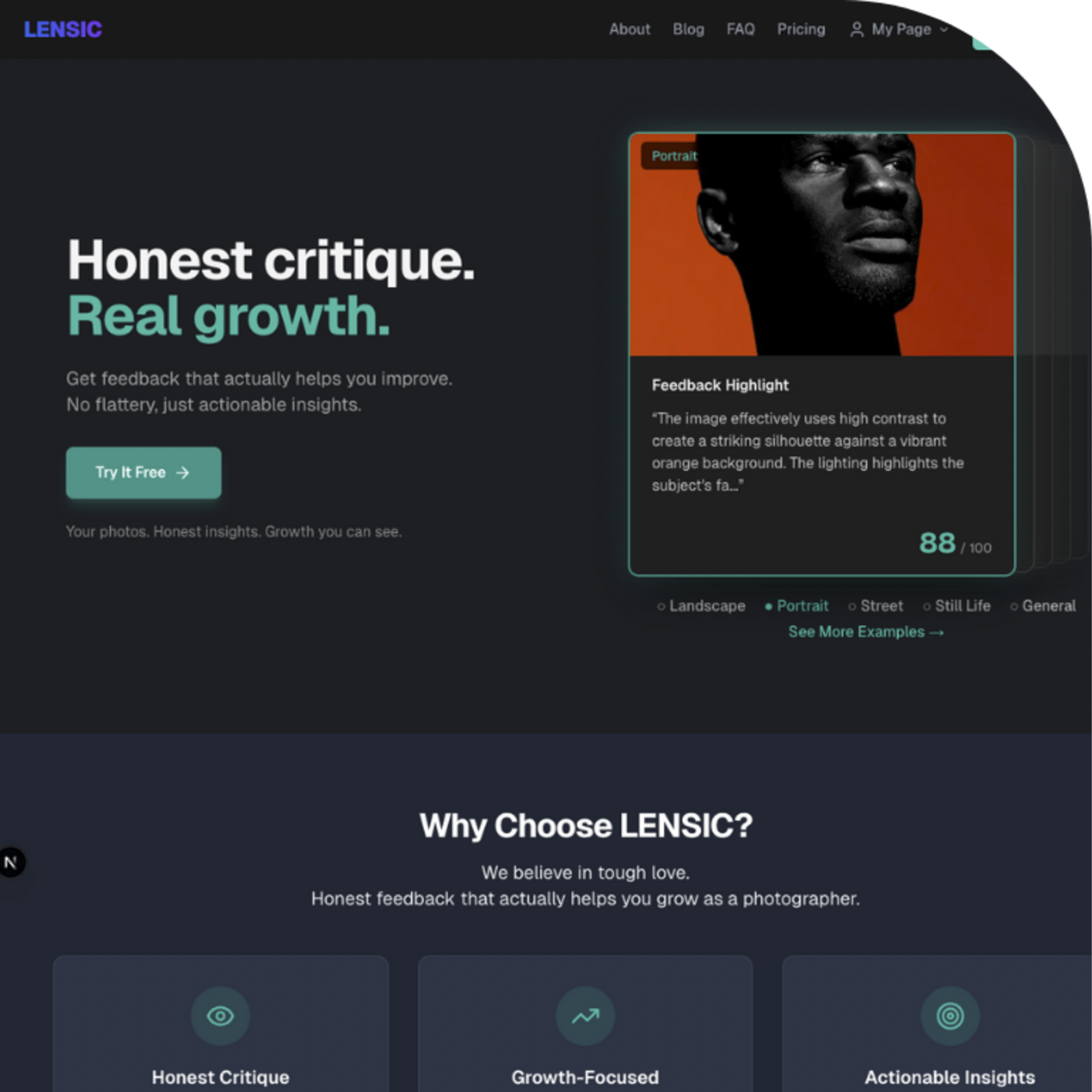 After: Redesigned Home